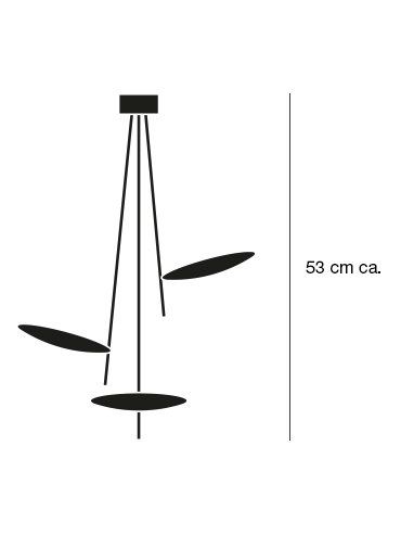 Plafonnier LEDERAM C Catellani